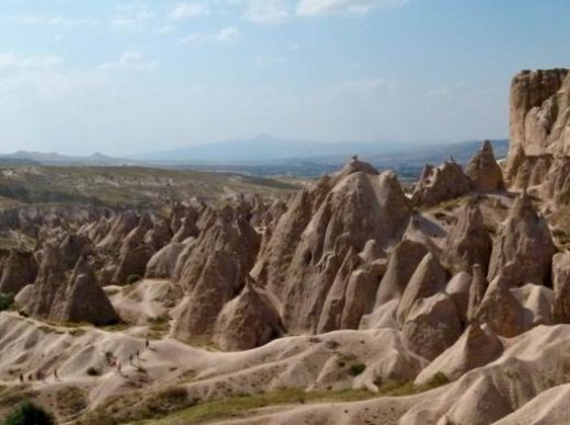 Walk through Devrent Valley's lunar landscape