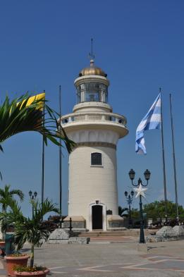 Lighthouse at Las Penas in Guayaquil