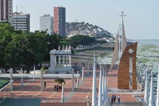 Explore Guayaquil's lovely waterfront Malecon