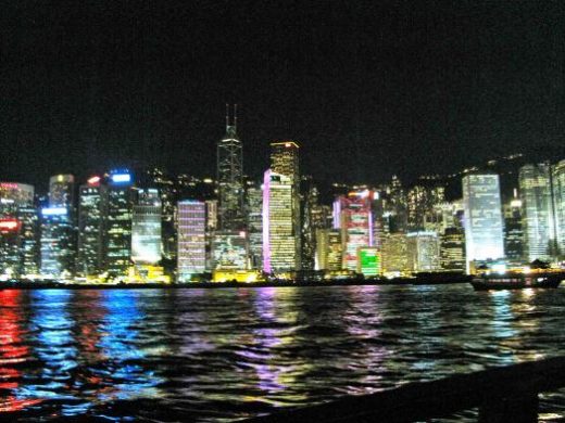 Hong Kong's "Symphony of Lights"