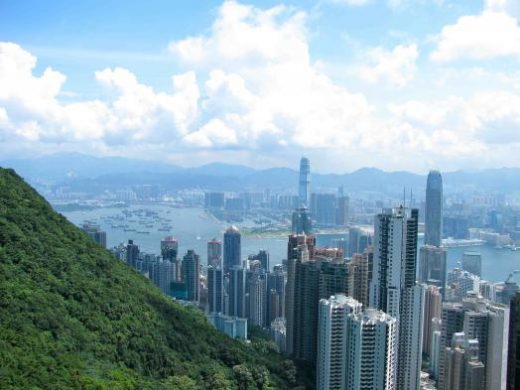 Take the tram up Victoria peak for fabulous city views
