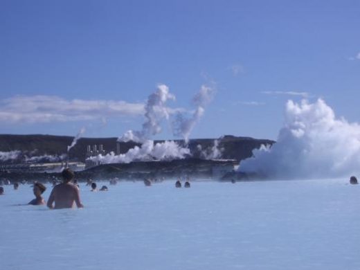 Soak in the warm waters of the Blue Lagoon