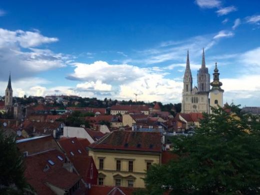 Rooftop views of the city