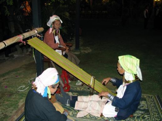 Visit the Padaung women