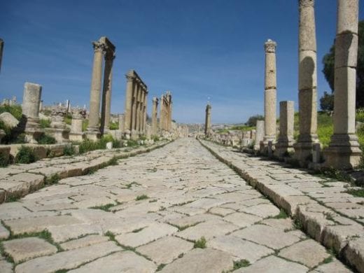 Roman ruins of Jerash