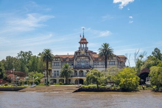 boat house by river