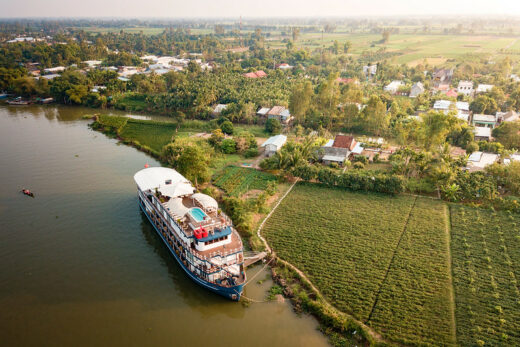 Jayavarman cruise mekong vietnam cambodia rural