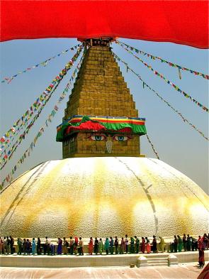 Visit Boudhanath