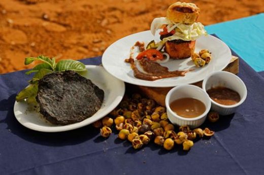 Savor local cuisine in Swakopmund