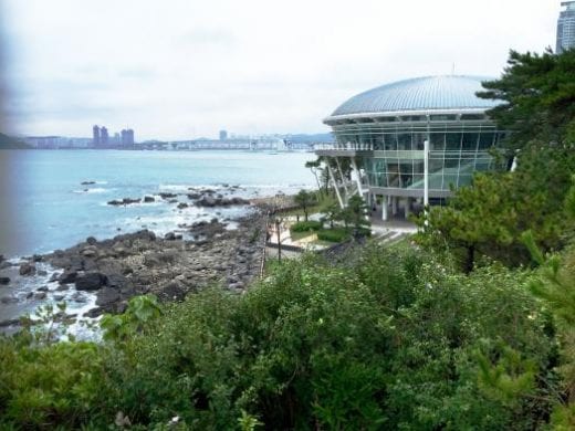 Nurimaru APEC House on Dongbaekseom Island