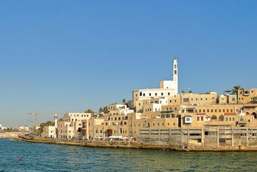 The port of Jaffa was established over three thousand years ago.