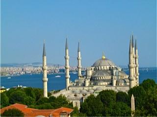 View of the Blue Mosque