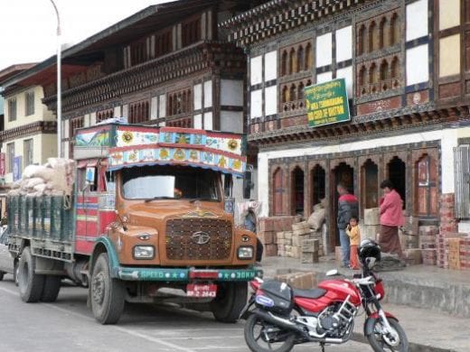 Explore the small town of Paro