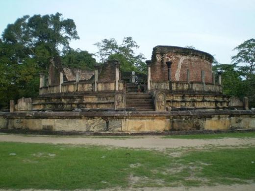 Explore the ruins at Polonnaruwa