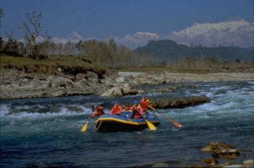 Have fun rafting on the Trishuli River