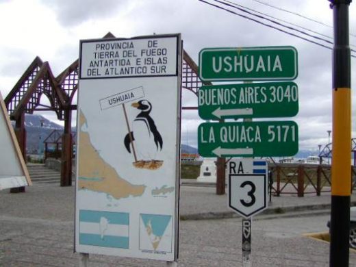 Ushuaia: the southernmost city in the world.