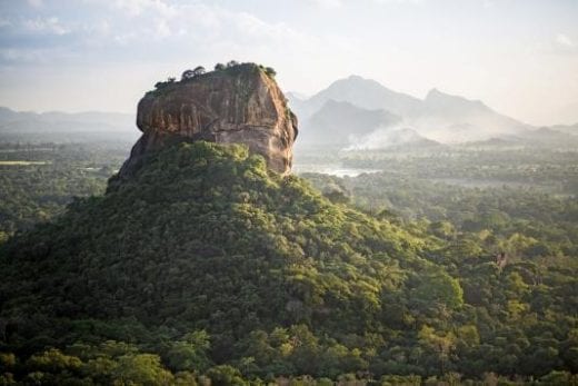 Sigiriya from Pidurangala Rock
