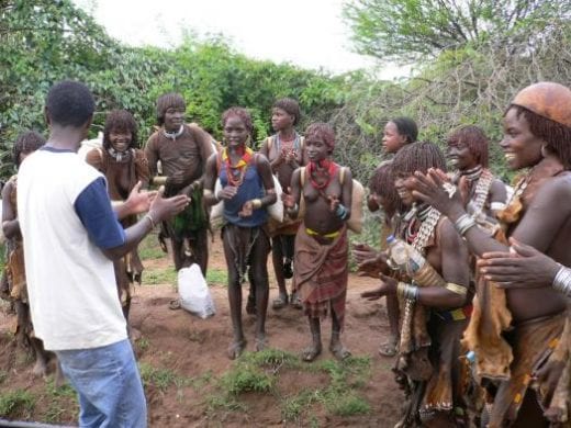 Sing with the Hamer people