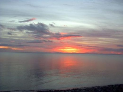 Strait of Magellan at dawn (used with permission