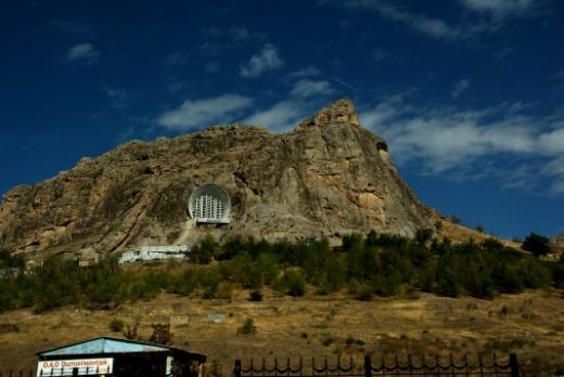 Sulaiman-Too is the legendary burial place of the prophet Solomon Photo by Dave Proffer)