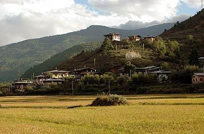Overlooking Thimphu Valley