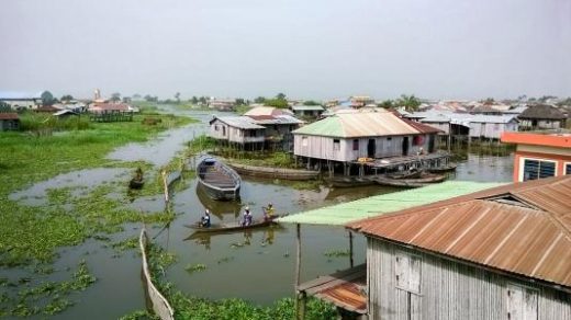 Ganvie stilt village