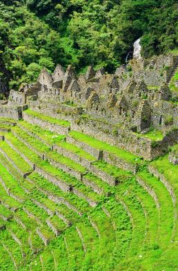 The ruins at Winay Wayna