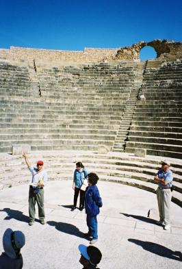 Visit the distinct amphitheater