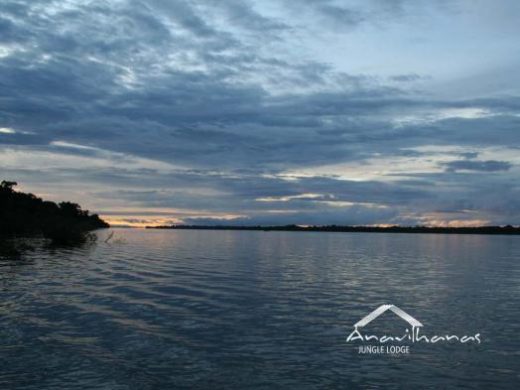 Enjoy sunrise or sunset on the river