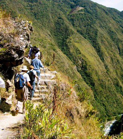 Group hikes Inca Trail in Peru