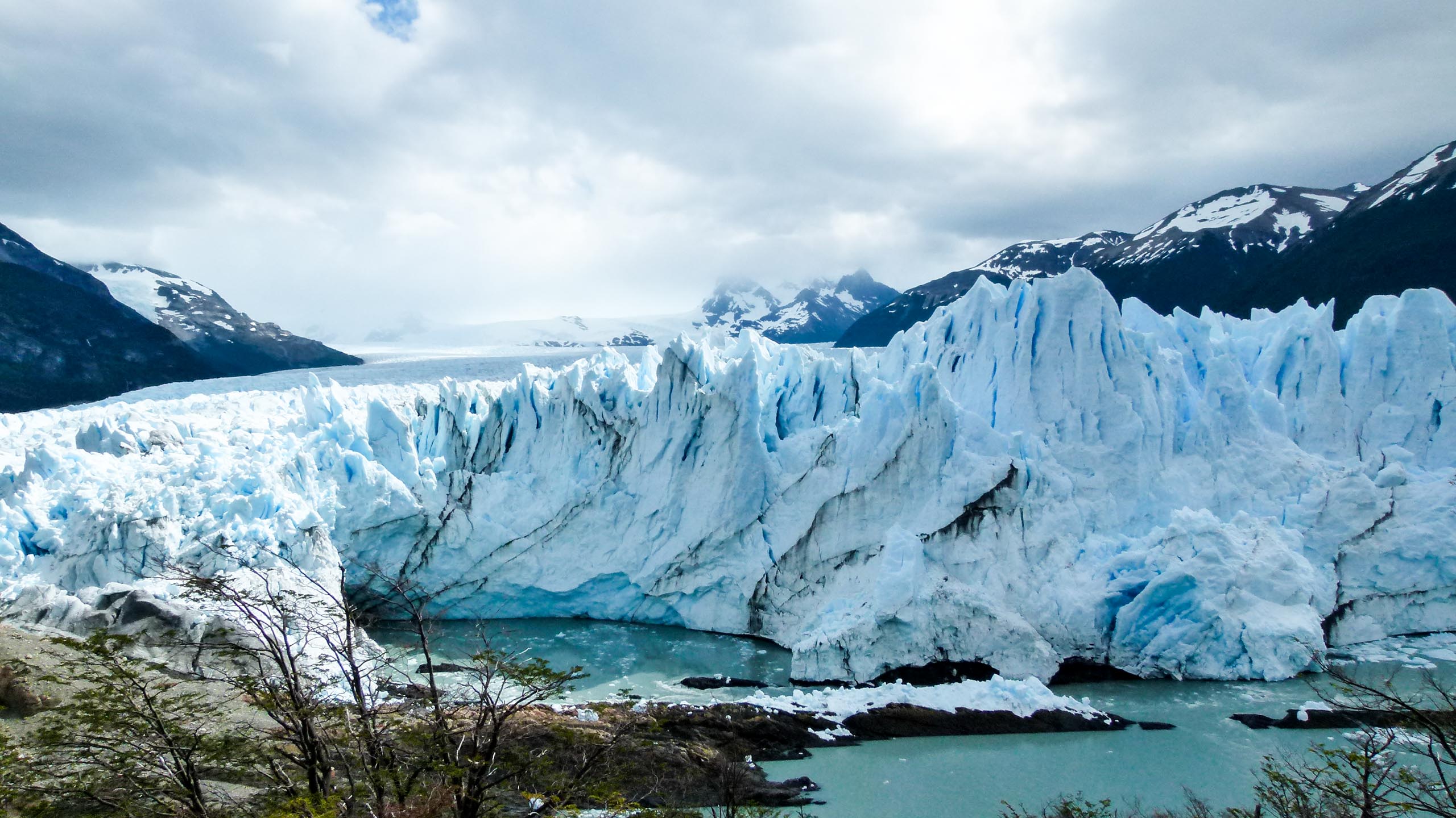 Large glacier in Argentina