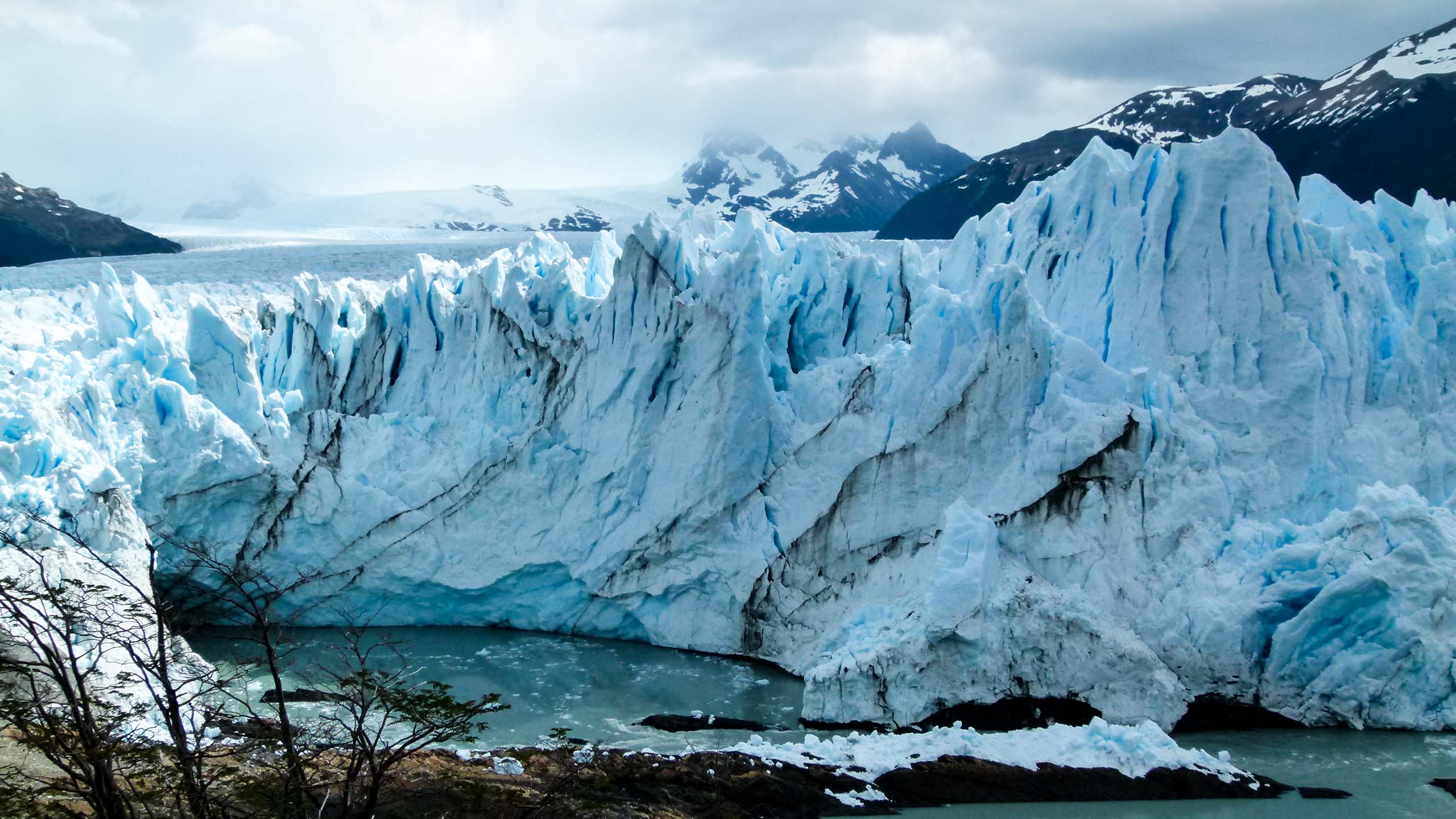 Large glacier in Argentina