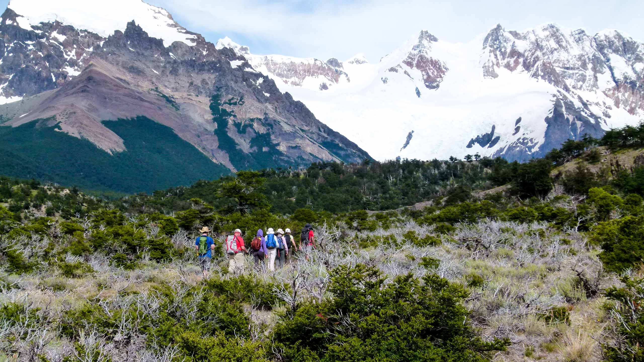 Argentina travel group hikes in Patagonia