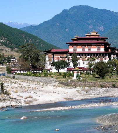 Phunakha Monastery in Bhutan
