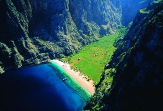 Hike in lush Butterfly Valley