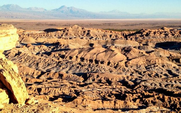 Atacama Desert landscape in Chile