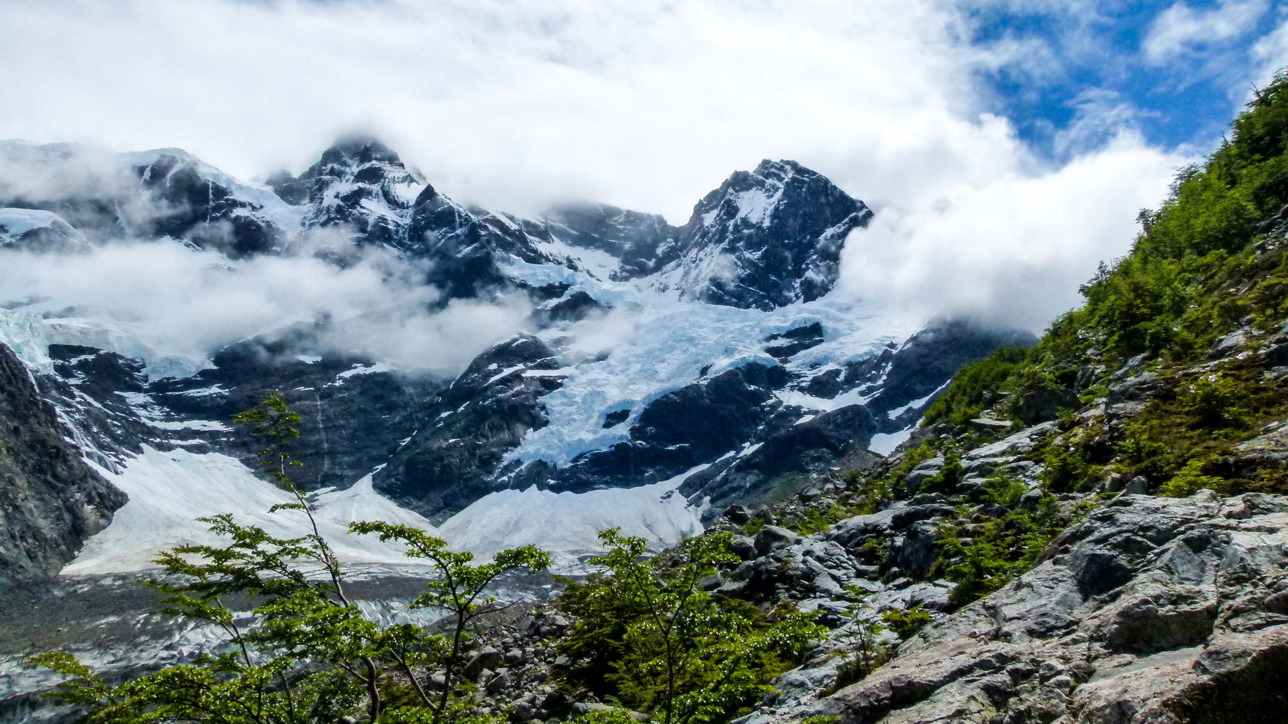 Mountains of the Patagonia in Chile