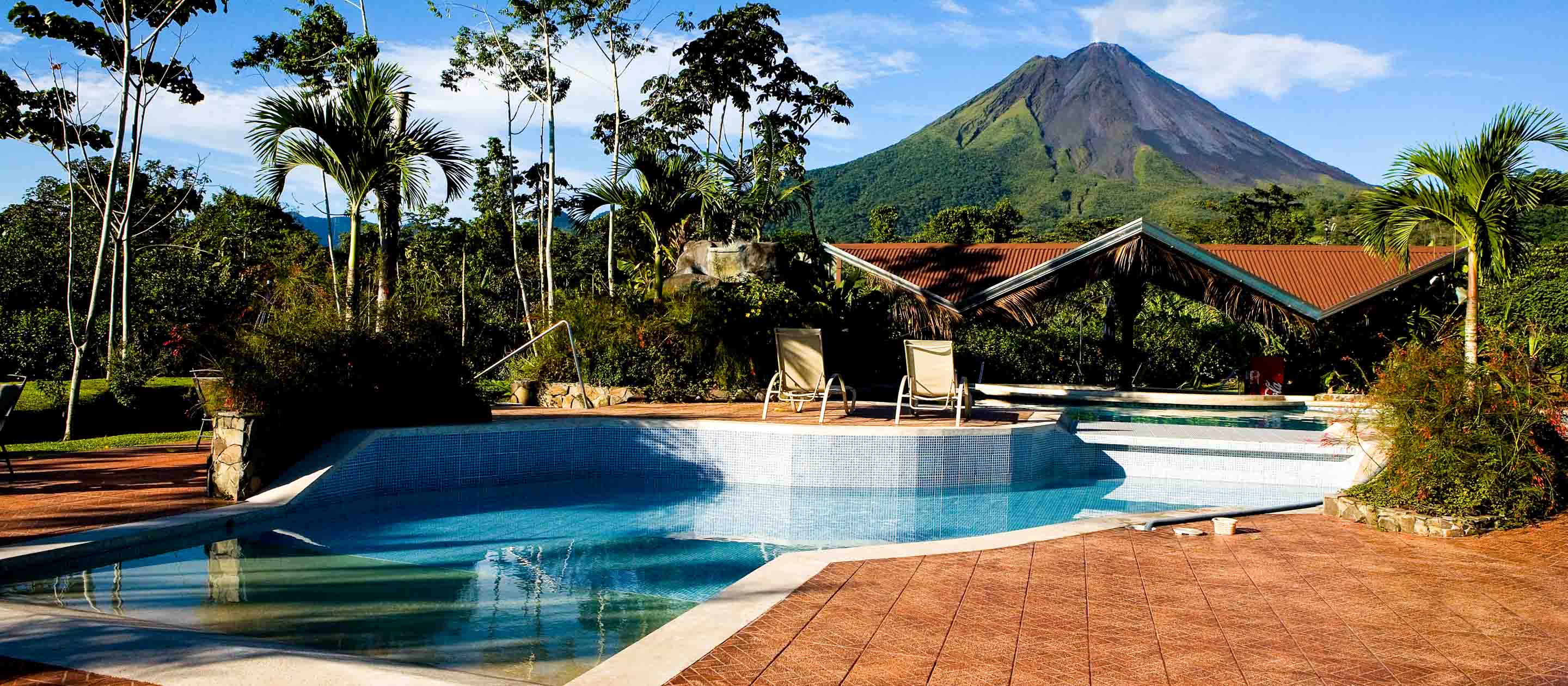 Resort pool in Costa Rica