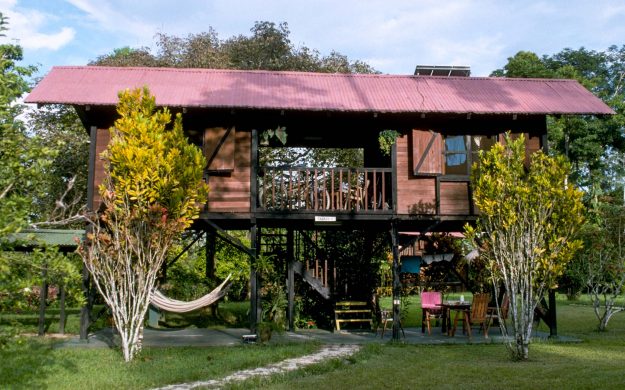 Two story Ecuador house