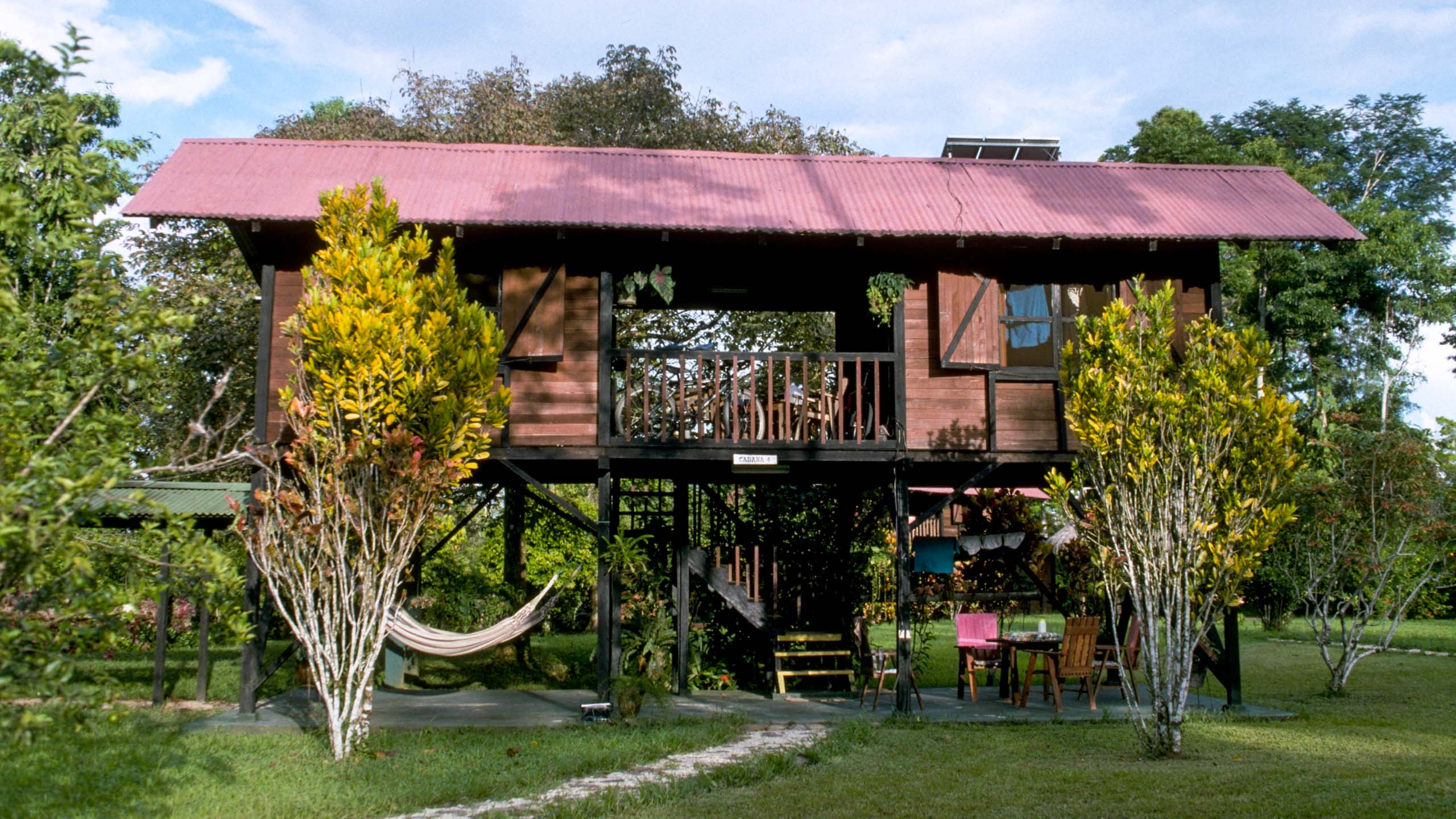 Two story Ecuador house