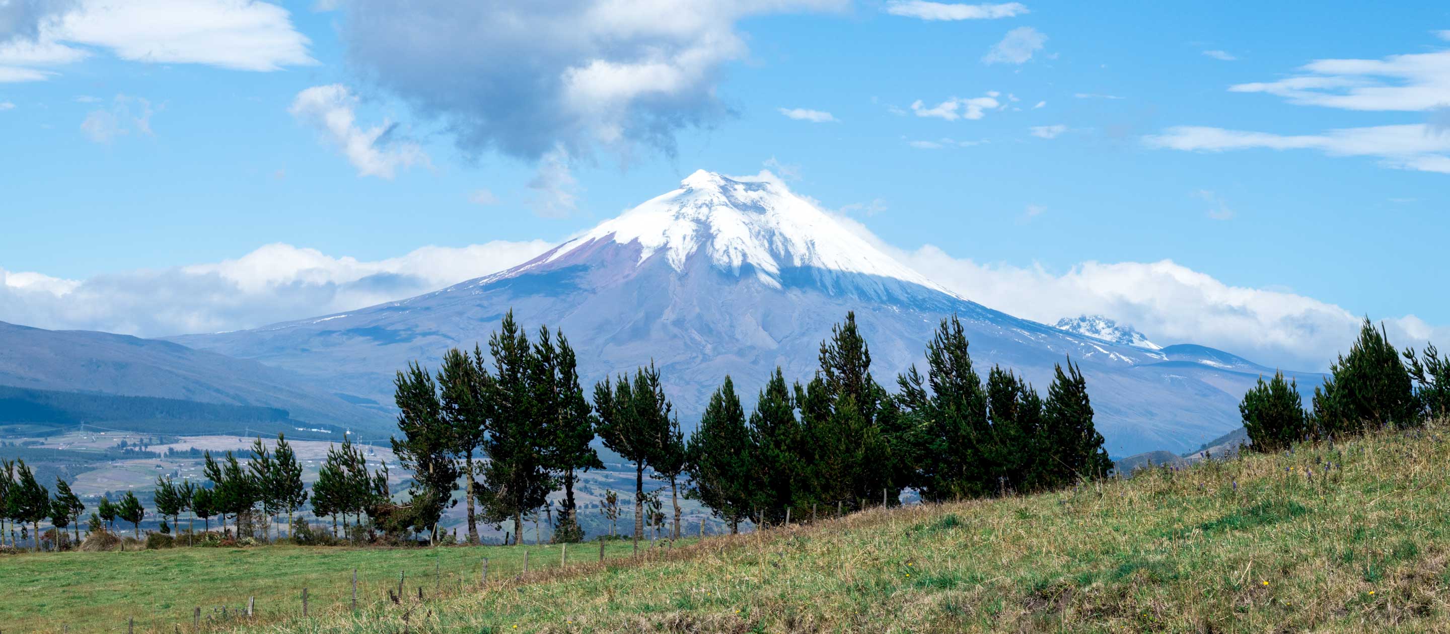 Volcano in the Cotopaxi province, Ecuador