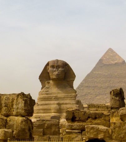 Sphinx and Pyramids of Giza, Egypt