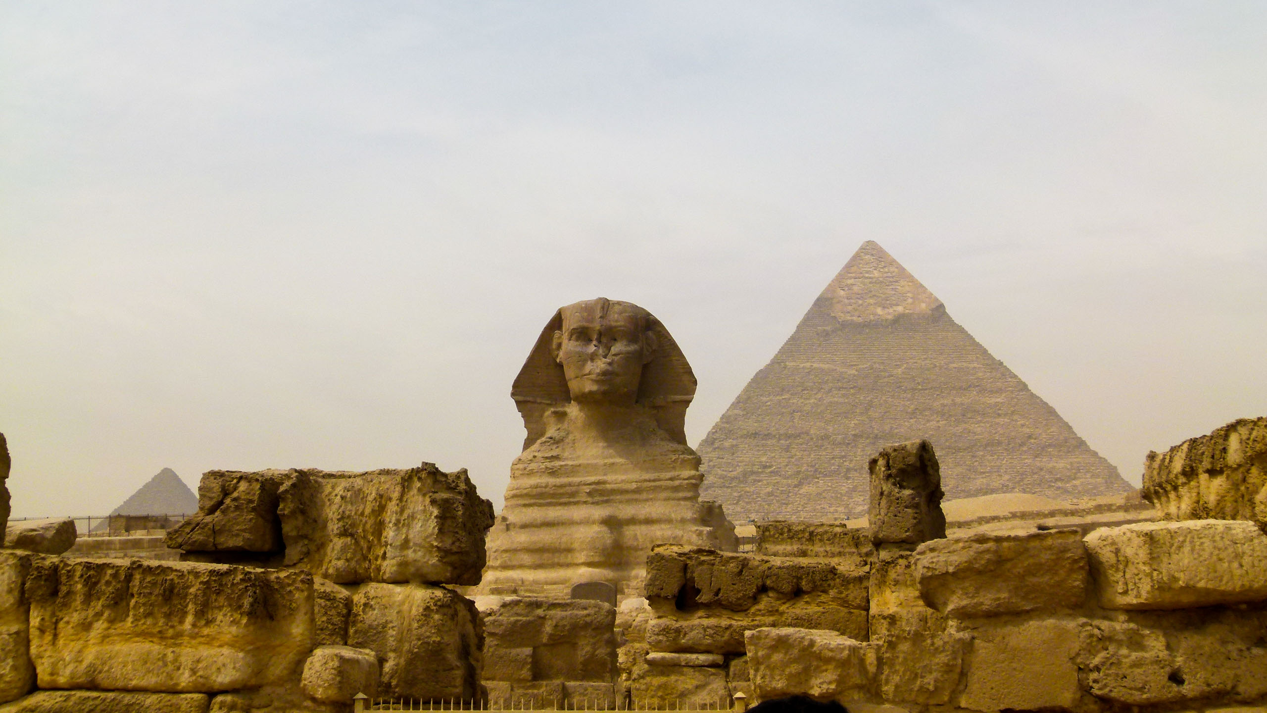 Sphinx and Pyramids of Giza, Egypt