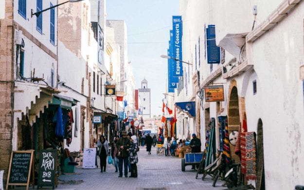 Street in Essaouira, Morocco