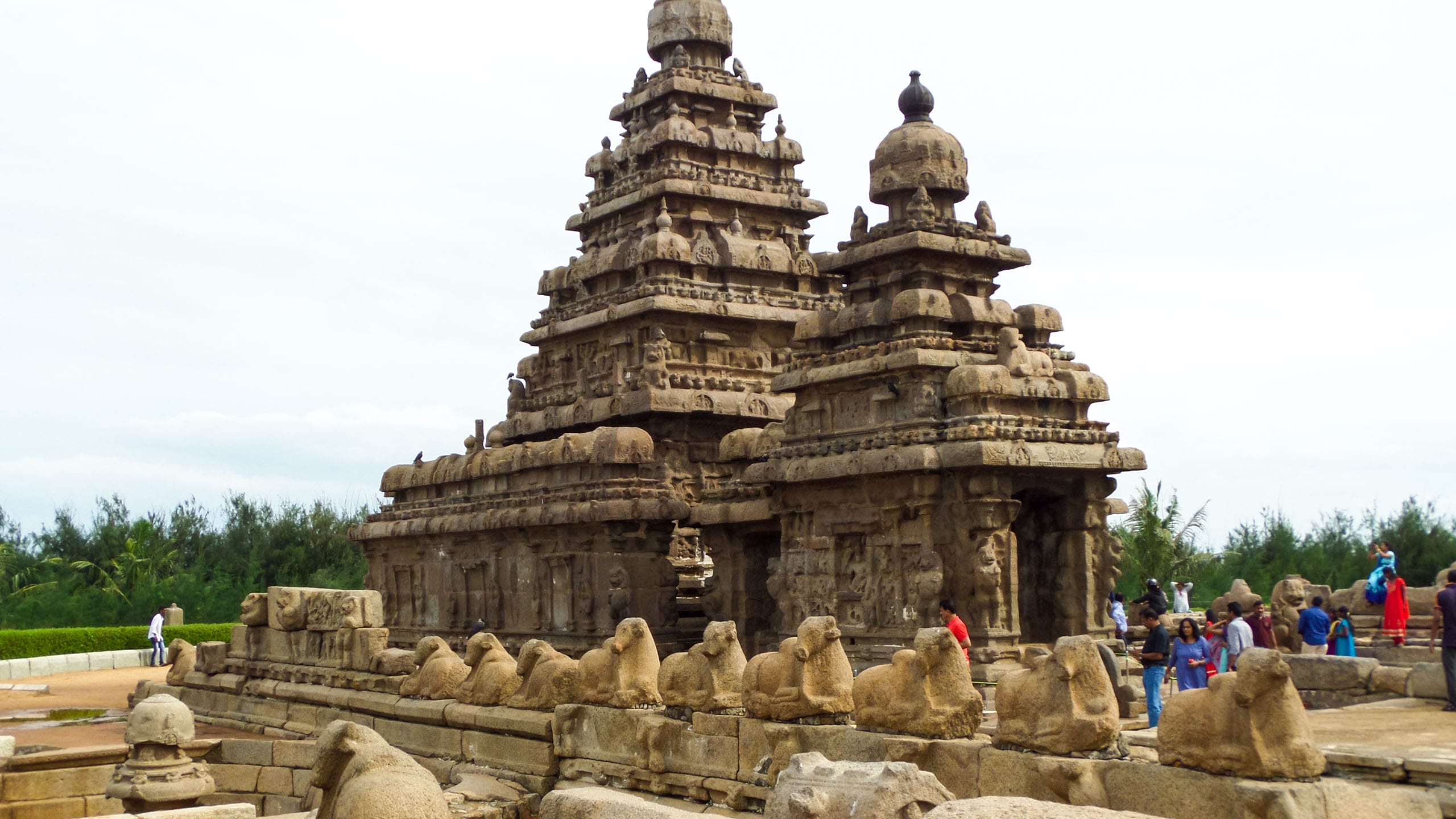 Ancient temple ruins in India