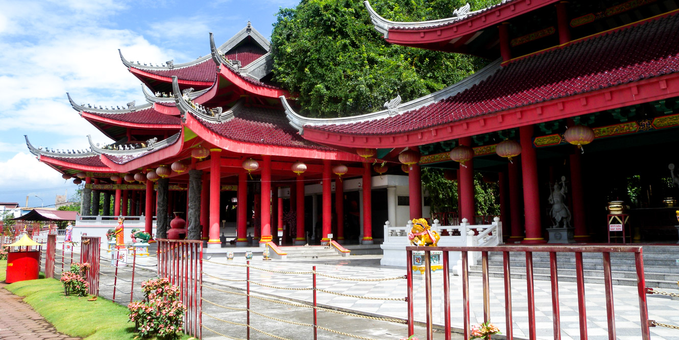 Pagoda shrine in Indonesia