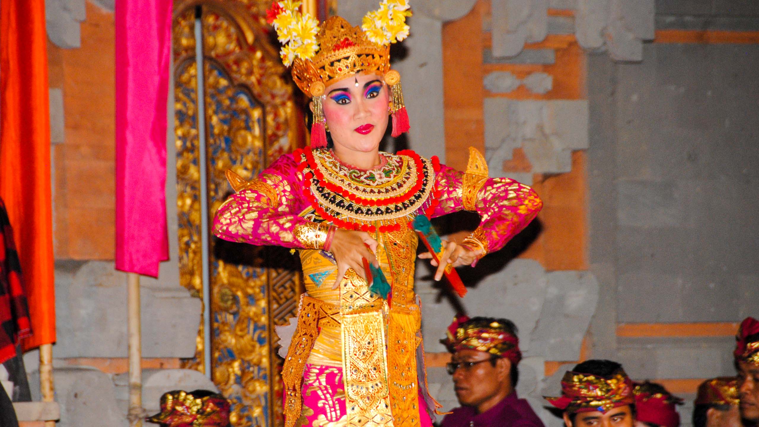 Woman performs dance in Indonesia