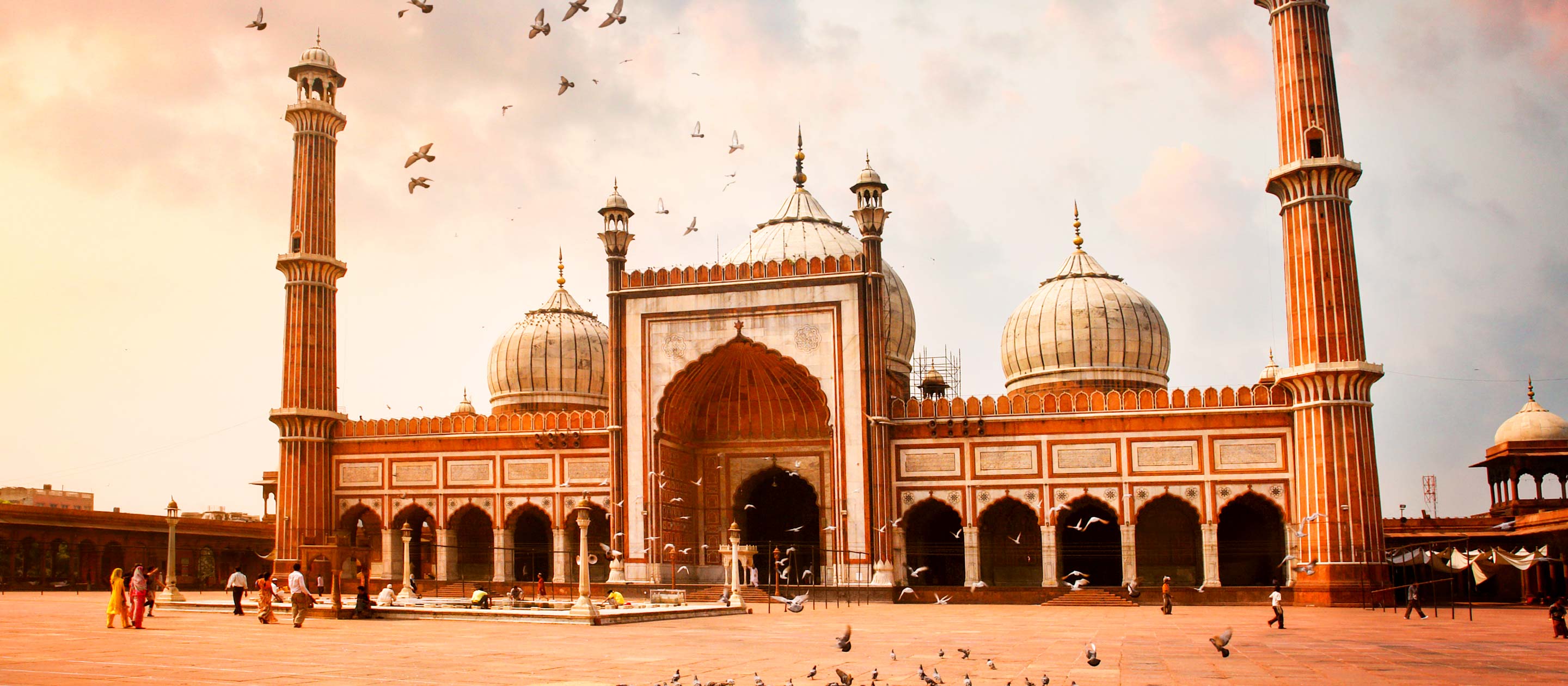 Jama Masjid Mosque in Delhi, India