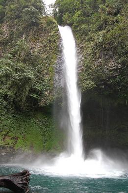 Admire pristine La Fortuna waterfalls