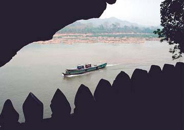 The Mekong from Pak Ou Cave